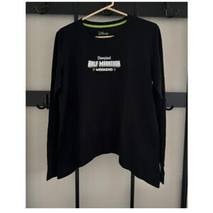 Disneyland Half Marathon Weekend 2025 Women’s Long Sleeve Shirt Large NWT